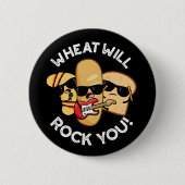 Weize rockt euch lustige Nahrungskanone dunkle BG Button (Vorderseite)