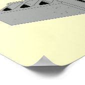 Weizen als Ganzes glutenfrei Poster (Ecke)