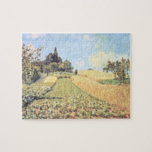 Weizen-Feld Alfred Sisleys | Puzzle (Horizontal)