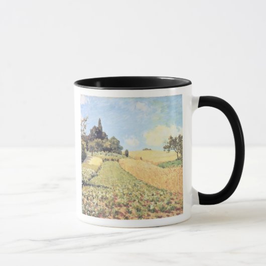 Weizen-Feld Alfred Sisleys | Tasse (Rechts)