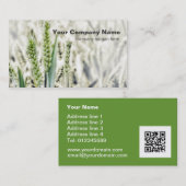 Weizen-Feld-Gewohnheits-Visitenkarten Visitenkarte (Vorne/Hinten)