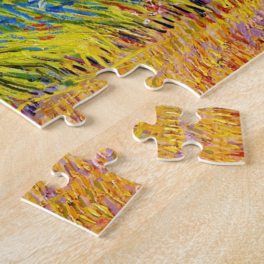 Weizen-Feld mit einer Lerche durch Vincent van Puzzle (Seite)