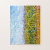 Weizen-Feld mit einer Lerche durch Vincent van Puzzle (Vertikal)
