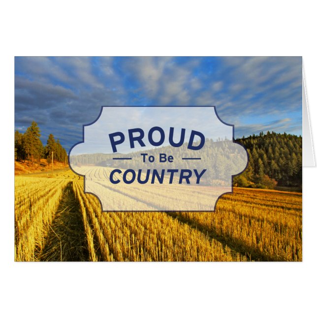 Weizen-Feld nach Ernte (Vorderseite (Horizontal))