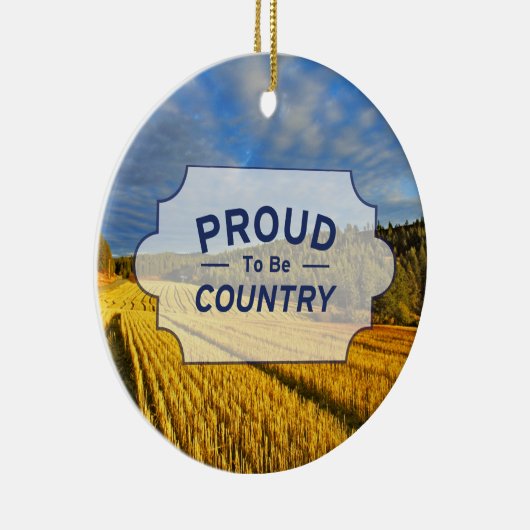 Weizen-Feld nach Ernte Keramikornament (Rechts)