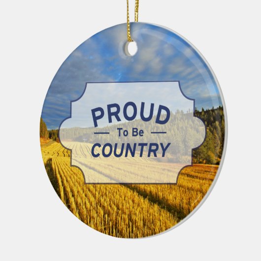 Weizen-Feld nach Ernte Keramikornament (Links)