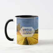 Weizen-Feld nach Ernte Tasse (Links)