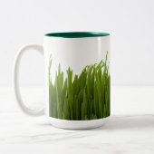 Weizen-Gras-Tasse Zweifarbige Tasse (Links)