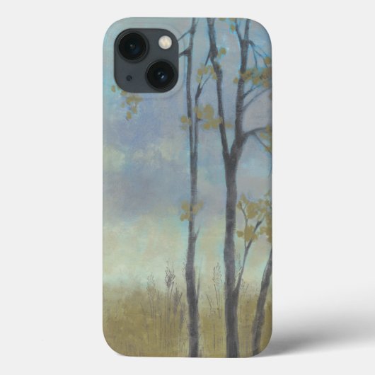 Weizen-Gras von Bäumen gesäumt I Case-Mate iPhone Hülle (Rückseite)