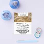 Weizen in Feld-, Bauer- und Butcherwerbung Flyer (Einzeln)