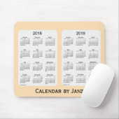 Weizen-Kalender 2018-2019 durch Janz Mousepad (Mit Mouse)