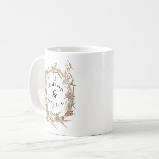 Weizen-Könige u. hübsche Sachen Kaffeetasse (Vorderseite Links)