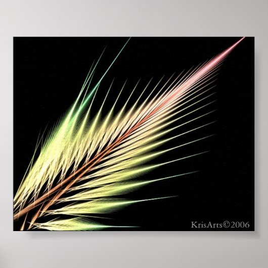 Weizen Poster (Vorne)