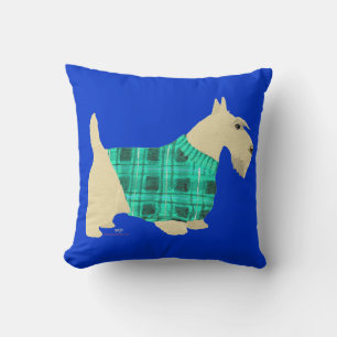 Weizen Scottish Terrier Pullover Kissen
