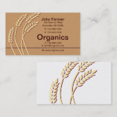 Weizen Visitenkarte (Vorne/Hinten)