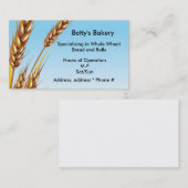 Weizen-Visitenkarte Visitenkarte (Vorne/Hinten)