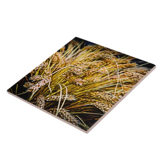 Weizenblatt - Danke Fliese (Seite)