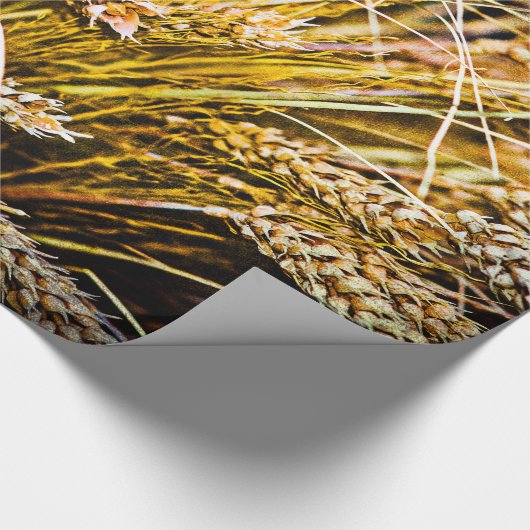 Weizenblatt - Danke Geschenkpapier (Ecke)