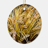 Weizenblatt - Danke Keramikornament (Links)
