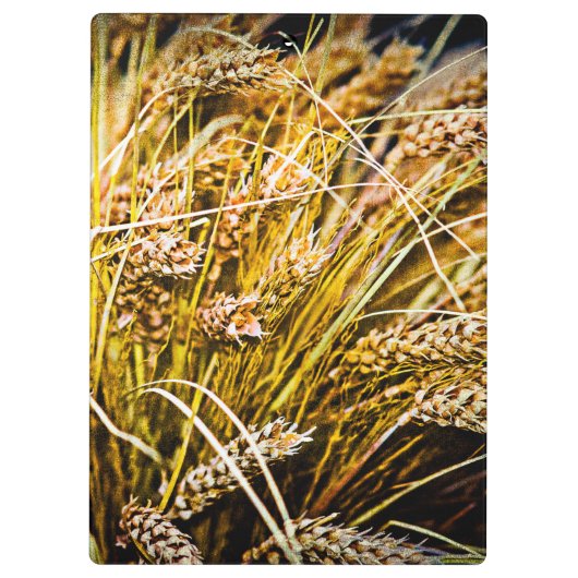 Weizenblatt - Danke Klemmbrett (Rückseite)