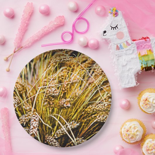 Weizenblatt - Danke Pappteller (Party)