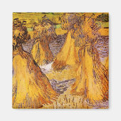 Weizenblätter von Vincent van Gogh Magnet (Vorne)