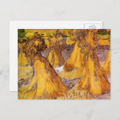 Weizenblätter von Vincent van Gogh Postkarte (Vorne/Hinten)