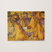 Weizenblätter von Vincent van Gogh Puzzle (Horizontal)