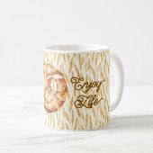 Weizenbrezel Kaffeetasse (VorderseiteRechts)