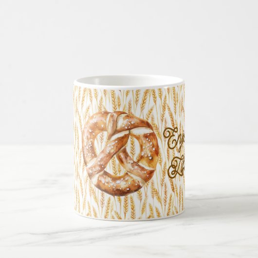 Weizenbrezel Kaffeetasse (Mittel)