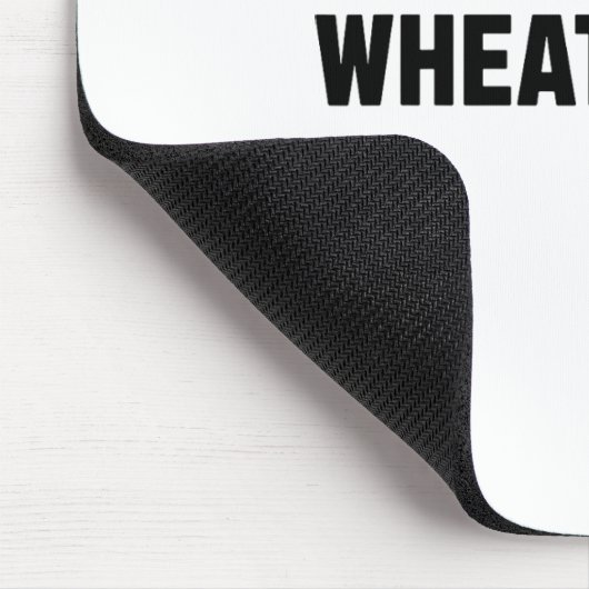 Weizenbrot Funny Costume Halloween Mousepad (Ecke)