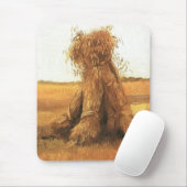 Weizenbündel auf einem Feld, van Gogh Mousepad (Mit Mouse)