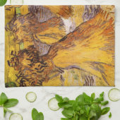 Weizenbündel von Vincent van Gogh Geschirrtuch (Gefaltet)