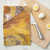 Weizenbündel von Vincent van Gogh Geschirrtuch (Viertel Falte)