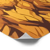 Weizenernte Saison Poster (Ecke)