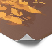 Weizenernte Saison Poster (Ecke)