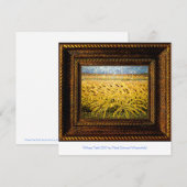 Weizenfeld 2005 Acrylmalerei Calming (Vorne/Hinten)