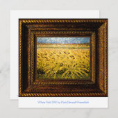 Weizenfeld 2005 Acrylmalerei Calming (Vorne/Hinten)