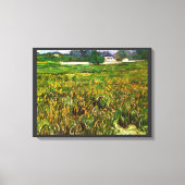Weizenfeld bei Auvers von Vincent van Gogh Leinwanddruck (Vorderseite)