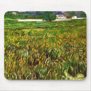 Weizenfeld bei Auvers von Vincent van Gogh Mousepad