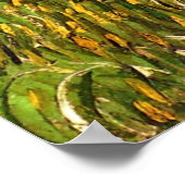 Weizenfeld bei Auvers von Vincent van Gogh Poster (Ecke)