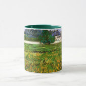 Weizenfeld bei Auvers von Vincent van Gogh Tasse (Zentrum)