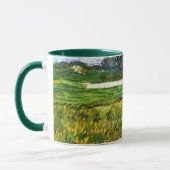 Weizenfeld bei Auvers von Vincent van Gogh Tasse (Links)