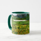 Weizenfeld bei Auvers von Vincent van Gogh Tasse (Vorderseite Links)