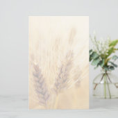 Weizenfeld Briefpapier (Stehend Vorderseite)