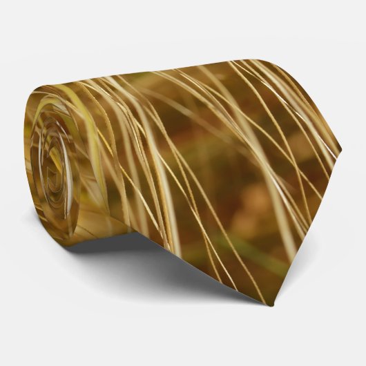 Weizenfeld. Es ist ernte Zeit! Krawatte (Gerollt)