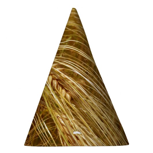 Weizenfeld. Es ist ernte Zeit! Partyhütchen (Rechts)