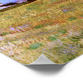 Weizenfeld (F564) Van Gogh Fine Art Poster (Ecke)