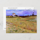 Weizenfeld (F564) Van Gogh Fine Art Postkarte (Vorne/Hinten)