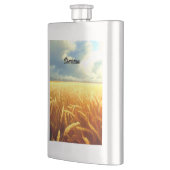 Weizenfeld im Sommer Flachmann (Links)